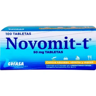 Novomit-T 50Mg X 100 Tabletas