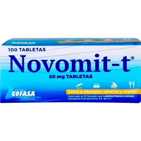Novomit-T 50Mg X 100 Tabletas