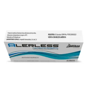 Alerless 5Mg X 10 Tabletas