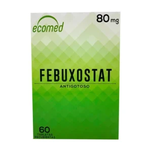 Febuxostat Ecomed 80Mg X 60 Tabletas