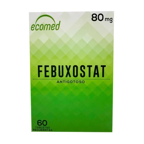 Febuxostat Ecomed 80Mg X 60 Tabletas
