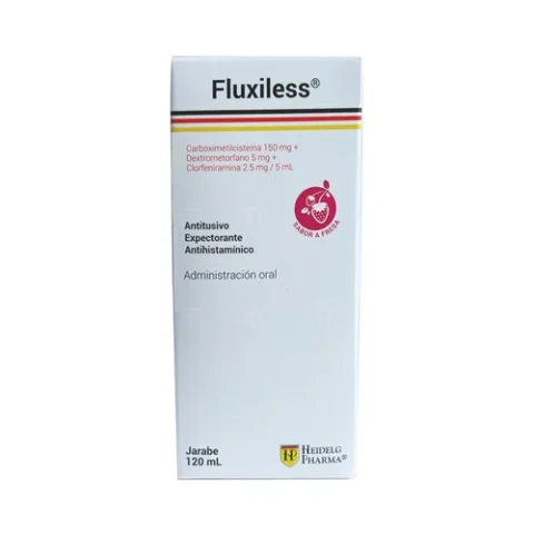 Fluxiless 150Mg/5Mg/2.5Mg Jarabe X 120Ml