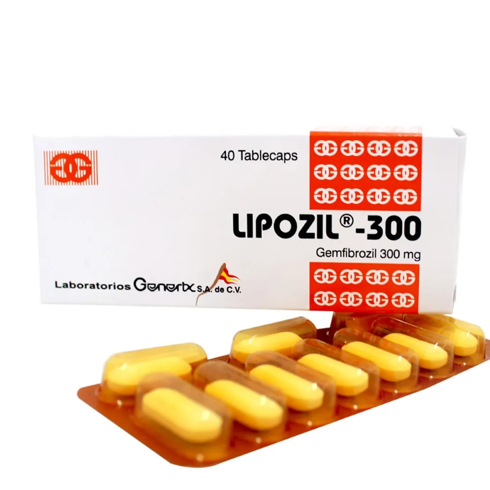 Lipozil 300Mg X 40 Tablecaps
