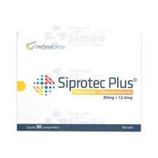 Siprotec Plus 80Mg+12.5Mg X 30 Comprimidos