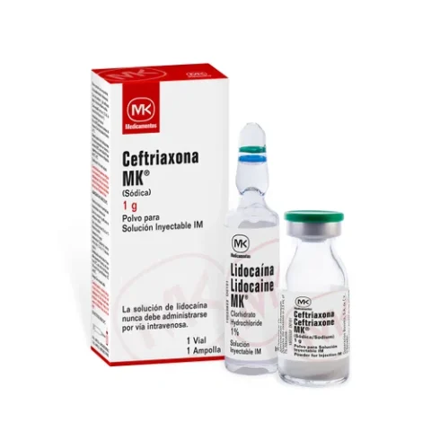 Ceftriaxona Mk 1 Gr. I.M. X 1 Ampolla.