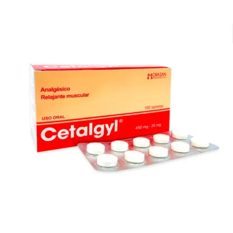 Cetalgyl X 100 Tabletas