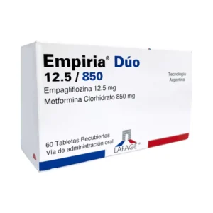 Empiria Duo 12.5Mg/850Mg X 60 Tabletas