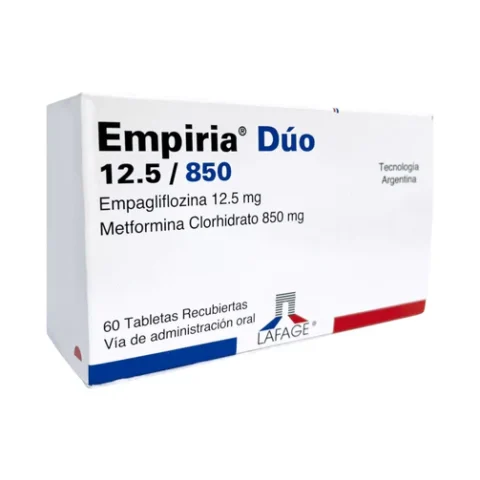 Empiria Duo 12.5Mg/850Mg X 60 Tabletas