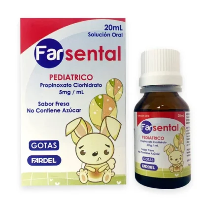 Farsental Pediatrico 5Mg/Ml Gotas Orales X 20Ml