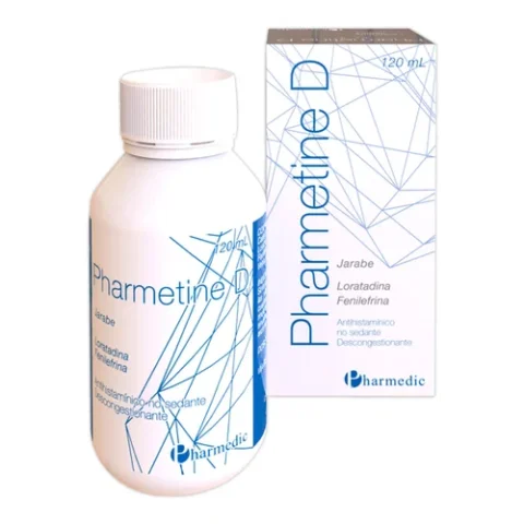 Pharmetine D Jarabe 5Mg+7.5Mg/5Ml Frasco X 120Ml