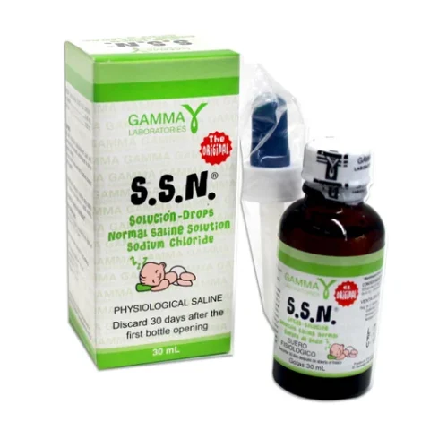 Solucion Salina Gamma Gotas Pediatricas De 30Ml