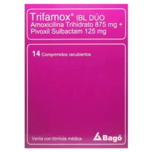Trifamox Ibl Duo 875Mg/125Mg X 14 Comprimidos