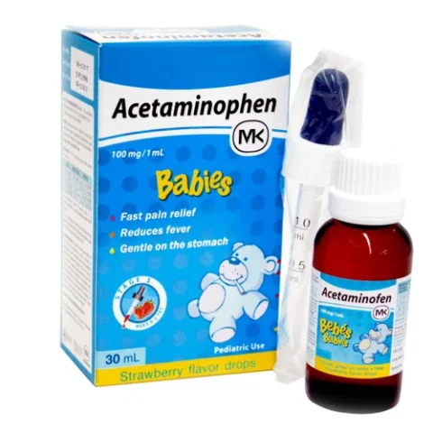 Acetaminofen Bebe Mk 100Mg/1Ml Gotas X 30Ml