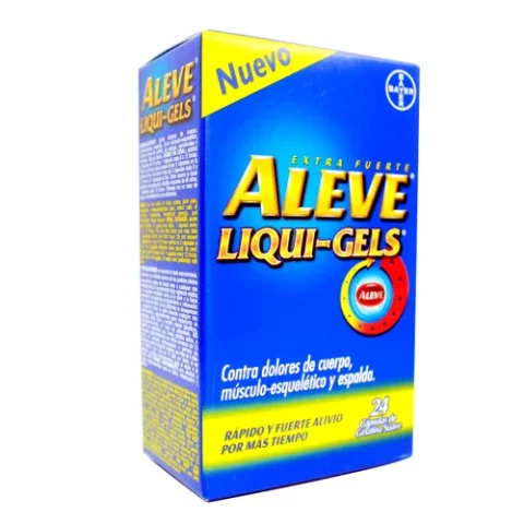 Aleve Liqui-Gels Extra Fuerte X 1 Capsula
