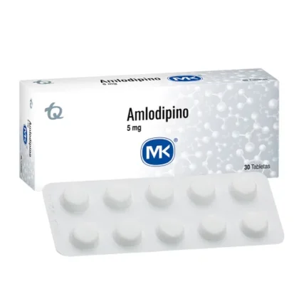 Amlodipino Mk 5Mg X 30 Tabletas