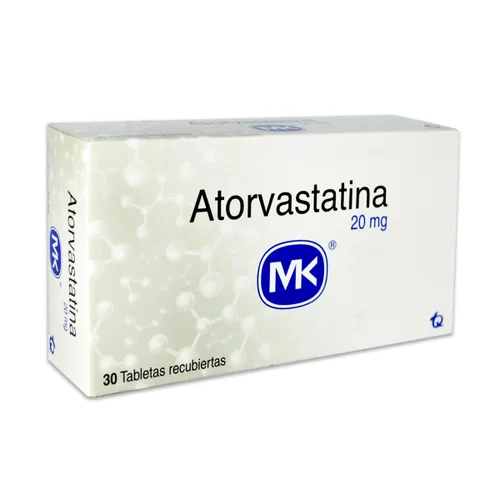 Atorvastatina Mk 20Mg X 30 Tabletas 1 Atorvastatina Mk 20Mg X 30 Tabletas