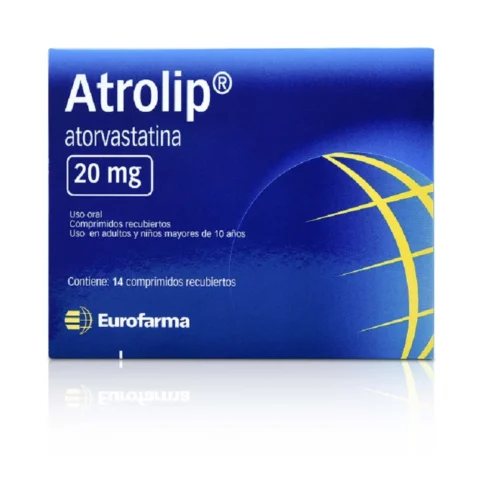 Atrolip Plus 20Mg/10Mg X 30 Tabletas