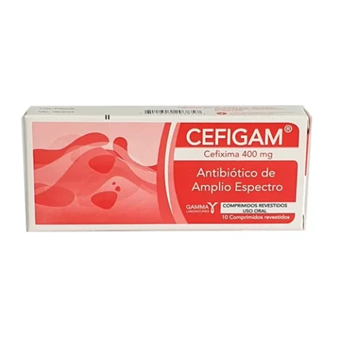 Cefigam 400Mg X 10 Comprimidos