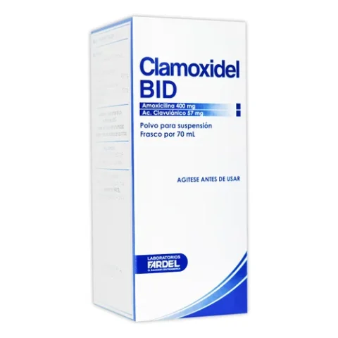 Clamoxidel Bid 400/57Mg X 70Ml