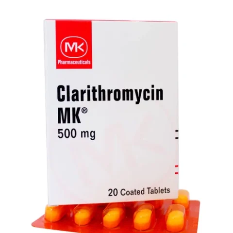 Claritromicina Mk 500Mg X 1 Tableta