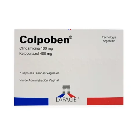 Colpoben 100Mg/400Mg X 7 Tabletas Vaginales