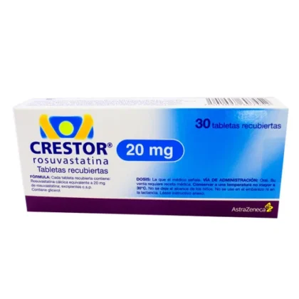 Crestor 20 Mg X 30 Tabletas