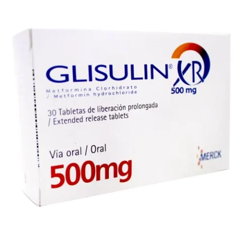 Glisulin Xr 500Mg X 30 Tabletas