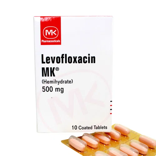 Levofloxacino Mk 500Mg X 10 Tabletas 1 Levofloxacino Mk 500Mg X 10 Tabletas