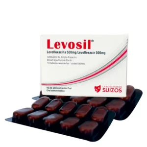 Levosil 500Mg X 10 Tabletas (Levofloxacina)