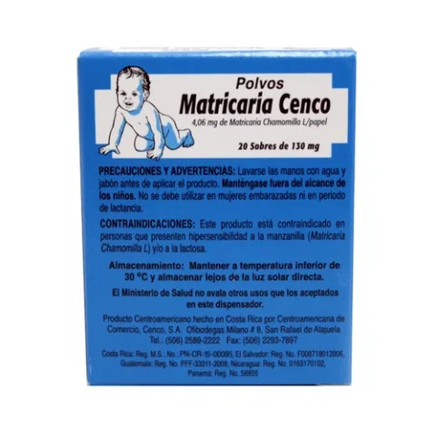 Matricaria X 1 Paquete X 20 Sobres
