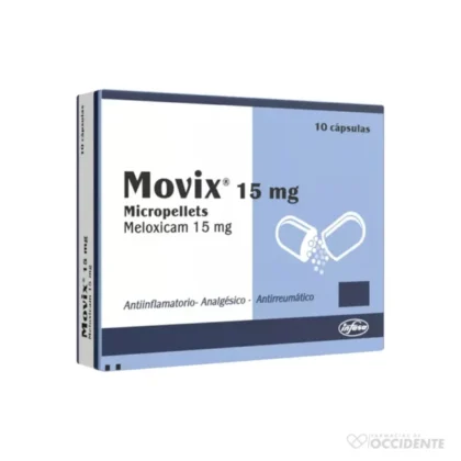 Movix 15Mg X 10 Capsulas