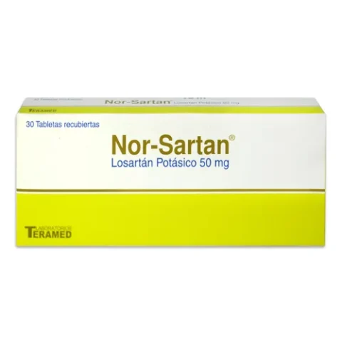 Nor-Sartan X 30 Tabletas