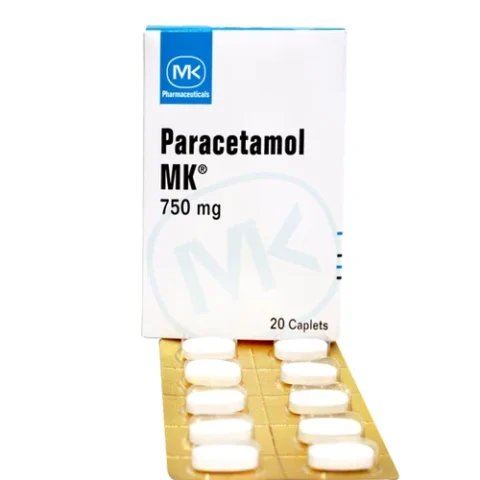 Paracetamol Mk 750Mg X 20 Tabletas