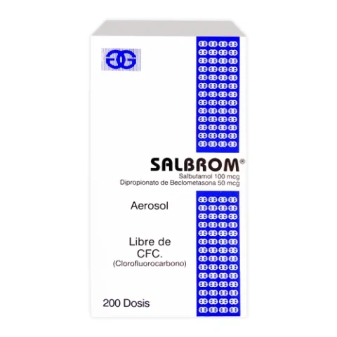 Salbrom Inhalador Frasco X 200 Dosis
