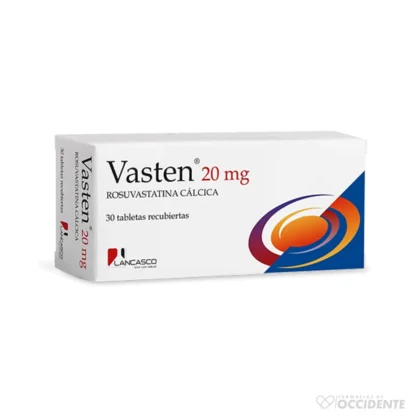 Vasten E 20Mg+10Mg X 30 Tabletas