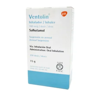 Ventolin Inhalador 100Mcg X 200 Dosis