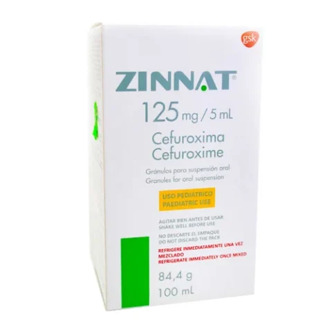 Zinnat 125Mg Suspension Pediatrica X 100Ml