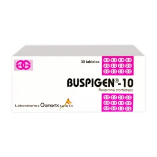 Buspigen-10Mg X 30 Tabletas