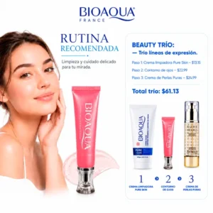 Contorno de Ojos a Base de Rosas Bioaqua 30ml