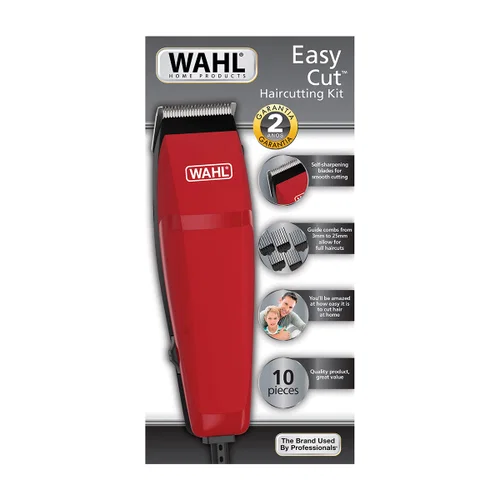Cortadora Easycut 10 Pzas Wahl Roja 1 Cortadora Easycut 10 Pzas Wahl Roja