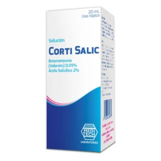 Corti Salic 0.05%+2% Solucion Topica X 20 Ml