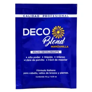 Decoblond Manzanilla Decolorante En Polvo 10Gr