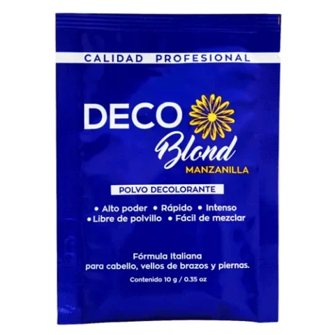Decoblond Manzanilla Decolorante En Polvo 10Gr