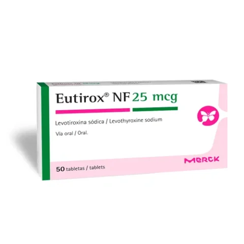 Eutirox Nf 25Mcg X 50 Tabletas
