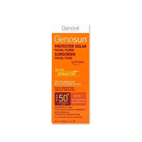 Genosun Protector Solar Facial Fluido Spf50+ 50Ml 1 Genosun Protector Solar Facial Fluido Spf50+ 50Ml