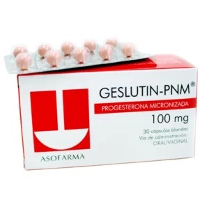 Geslutin-Pnm 100Mg X 30 Capsulas