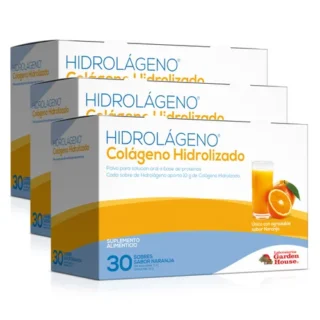Hidrolageno X 30 Sobres De 11.4 Gramos Tripack