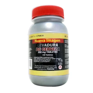 Levadura De Cerveza Ferson 300Mg X 100 Tabletas