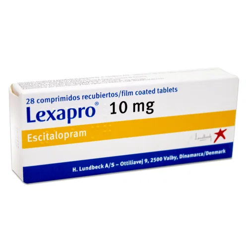 Lexapro 10 Mg X 28 Comprimidos 1 Lexapro 10 Mg X 28 Comprimidos