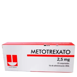 Metotrexato 2.5Mg X 20 Comprimidos